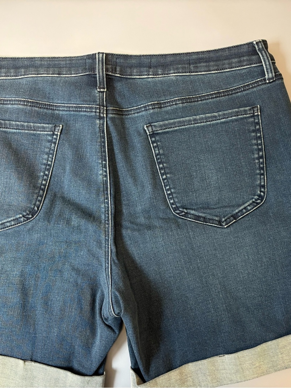 NYDJ Women's Jean Shorts- Dark Blue, Light Blue, 3 pair!! - Picture 3 of 11